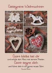 Klaudia Busch - Faltkarte: Gesegnete Weihnachten Faltkarte: Gesegnete Weihnachten