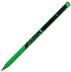 Thermometer-Bleistift - neon-grün