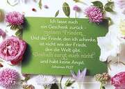 Postkarten: Ich lasse euch ein Geschenk zurück, 4 Stück Postkarten: Ich lasse euch ein Geschenk zurück, 4 Stück