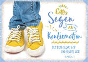 Faltkarte "Gelbe Turnschuhe" Konfirmation Faltkarte "Gelbe Turnschuhe" Konfirmation