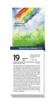 Neukirchener Abreißkalender 2019 - Großdruck