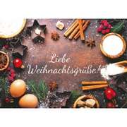 Faltkarte - Liebe Weihnachtsgrüße Faltkarte - Liebe Weihnachtsgrüße