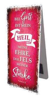 Magnetlesezeichen - Gott ist mein Heil Magnetlesezeichen - Gott ist mein Heil