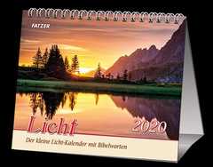 Licht 2020 - 2 in 1-Tischkalender
