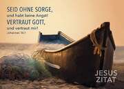 Postkarten: Seid ohne Sorge, 4 Stück Postkarten: Seid ohne Sorge, 4 Stück