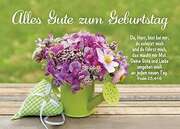 Postkarten: Du, Herr, bist bei mir - Geburtstag, 12 Stück Postkarten: Du, Herr, bist bei mir - Geburtstag, 12 Stück