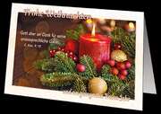 Faltkarten Weihnachten, 5 Stück Faltkarten Weihnachten, 5 Stück