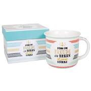 Tasse "Bunte Streifen" Tasse "Bunte Streifen"