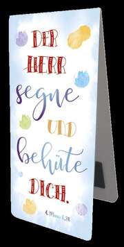 Magnetlesezeichen - Der Herr segne und behüte dich Magnetlesezeichen - Der Herr segne und behüte dich