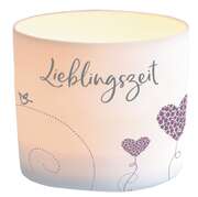 Windlicht LichterZeit "Lieblingszeit" Windlicht LichterZeit "Lieblingszeit"