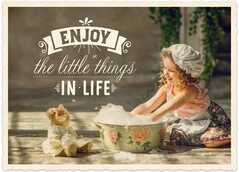 Big Blessings - Enjoy little things