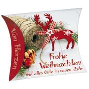 Schafmilchseife Herz "Frohe Weihnachten" Schafmilchseife Herz "Frohe Weihnachten"