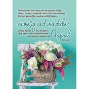 Ruth Heil - Postkarten: Blühe neben einer Rose, 4 Stück Postkarten: Blühe neben einer Rose, 4 Stück