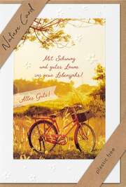 Faltkarte "Alles Gute! - Mit Schwung und guter Laune ins neue Lebensjahr!" Faltkarte "Alles Gute! - Mit Schwung und guter Laune ins neue Lebensjahr!"