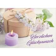 Postkarten: Herzlichen Glückwunsch, 4 Stück Postkarten: Herzlichen Glückwunsch, 4 Stück