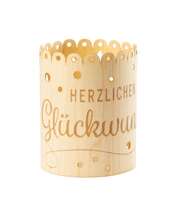 Lichterpost - Herzlichen Glückwunsch Lichterpost - Herzlichen Glückwunsch