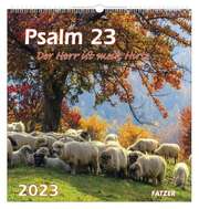 Psalm 23 - Wandkalender 2023 Psalm 23 - Wandkalender 2023