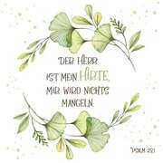 Metallschild - Der Herr ist mein Hirte Metallschild - Der Herr ist mein Hirte