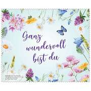 Mikrofasertuch "Ganz wundervoll bist du" Mikrofasertuch "Ganz wundervoll bist du"