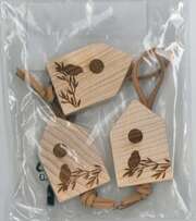 Schlüsselanhänger "Vogel auf Zweig" 3er Set Schlüsselanhänger "Vogel auf Zweig" 3er Set