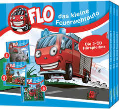 Christian Mörken - Flo - Flo, das kleine Feuerwehrauto - Flo - das kleine Feuerwehrauto - Die 3-CD Hörspielbox 2 Flo - das kleine Feuerwehrauto - Die 3-CD Hörspielbox 2