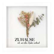 Bilderrahmen "Zuhause ist, wo die Liebe wohnt" Bilderrahmen "Zuhause ist, wo die Liebe wohnt"