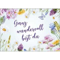 Postkarten: Ganz wundervoll, 4 Stück Postkarten: Ganz wundervoll, 4 Stück