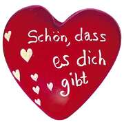 Handschmeichler-Herz: Schön, dass es dich gibt Handschmeichler-Herz: Schön, dass es dich gibt