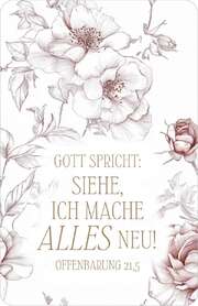 Jahreslosung 2026 - Kalenderkärtchen Rosen Jahreslosung 2026 - Kalenderkärtchen Rosen