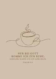Postkarte "One Line - Kaffeetasse" Postkarte "One Line - Kaffeetasse"