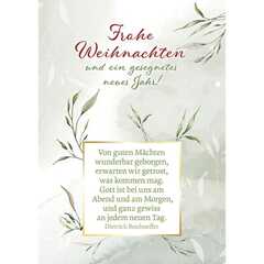 Postkarten: Frohe Weihnachten, 4 Stück Postkarten: Frohe Weihnachten, 4 Stück