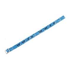 Armband WWJD blau-weiß