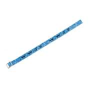 Armband WWJD blau-weiß Armband WWJD blau-weiß