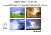 Faltkartenbox Regenbogen, 4 Stück Faltkartenbox Regenbogen, 4 Stück