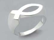 Fingerring "Fisch groß" - Unigröße Fingerring "Fisch groß" - Unigröße