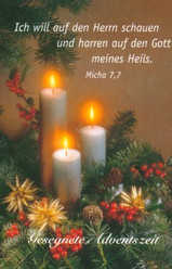 Kärtchen Advent - 24 Stück Kärtchen Advent - 24 Stück