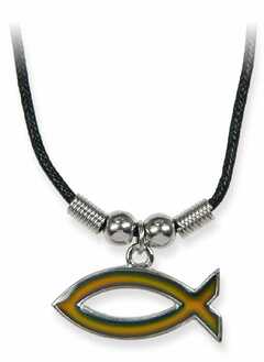 Halskette "Fisch" - Metall