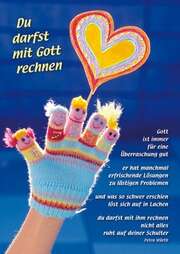 Petra Würth - Postkarten: Du darfst mit Gott rechnen, 12 Stück Postkarten: Du darfst mit Gott rechnen, 12 Stück