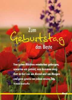 Grußkarte - Zum Geburtstag das Beste Grußkarte - Zum Geburtstag das Beste