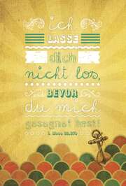 Postkarte WortProjekt "Ich lasse dich nicht" - 10er-Pack Postkarte WortProjekt "Ich lasse dich nicht" - 10er-Pack