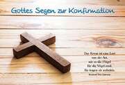 Clairvaux - Bernhard von Clairvaux - Faltkarte: Das Kreuz - Konfirmation Faltkarte: Das Kreuz - Konfirmation