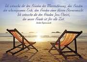 Postkarten: Ich wünsche dir den Frieden der Meeresdünung, 12 Stück Postkarten: Ich wünsche dir den Frieden der Meeresdünung, 12 Stück