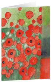 Andreas Felger - Kunstkarten "Mohn in der Provence" - 5 Stück Kunstkarten "Mohn in der Provence" - 5 Stück