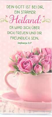 Magnetlesezeichen - Dein Gott ist bei dir Magnetlesezeichen - Dein Gott ist bei dir