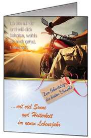 Faltkarten Geburtstag, 5 Stück Faltkarten Geburtstag, 5 Stück